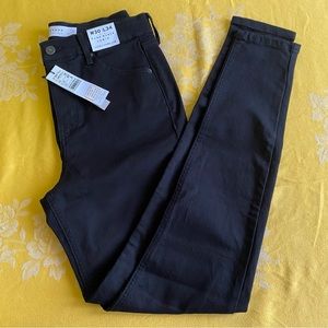 UNWORN Topshop Women’s Black Jamie Jeans 30”Wx30”L